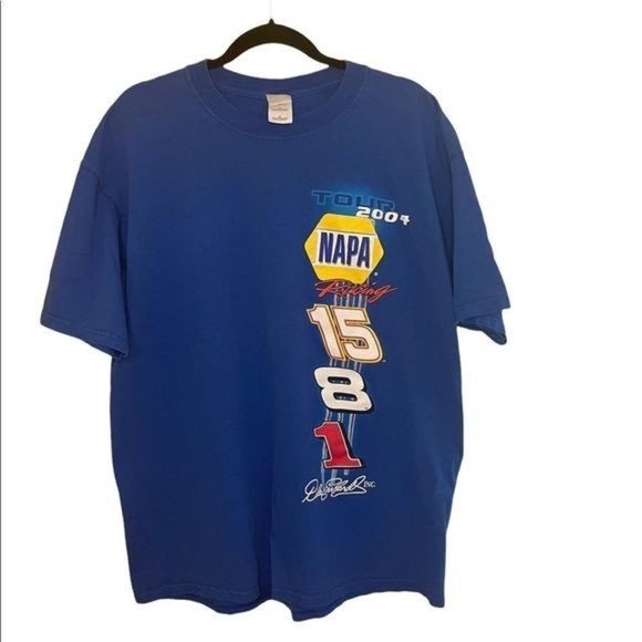 Gildan Other - Vintage NASCAR Dale Earnhardt NAPA Racing Tour 2004    T-Shirt  Size Extra Large
